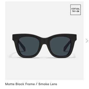 Quay After Hours sunglasses in matte black